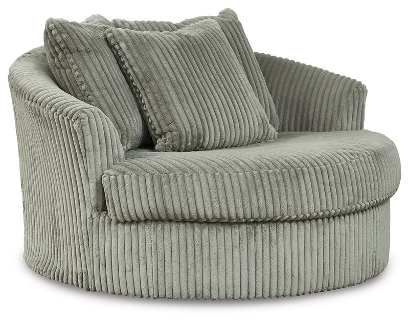 Lindyn - Oversized Swivel Accent Chair - R&R Furniture Gallery (Fountain Valley, CA)