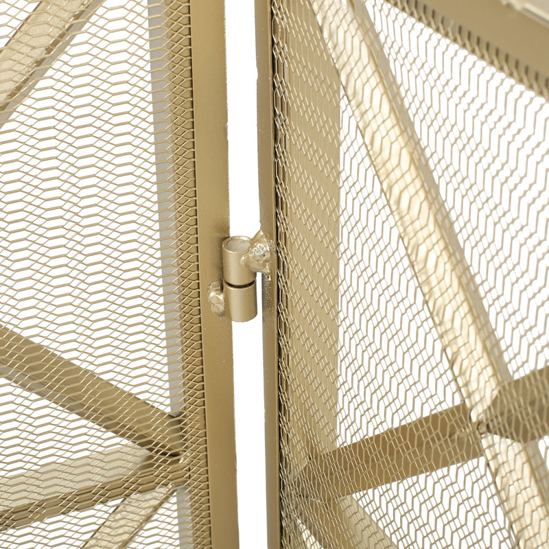 Margaret - 3 Panel Fireplace Screen Iron - R&R Furniture Gallery (Fountain Valley, CA)