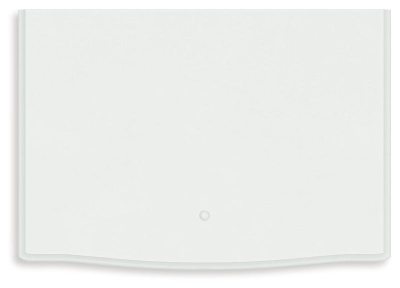 Kozlani - One Drawer Night Stand - White - R&R Furniture Gallery (Fountain Valley, CA)