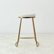 Jane - 26" Mid-Century Modern Luxury Upholstered Stool - R&R Furniture Gallery (Fountain Valley, CA)