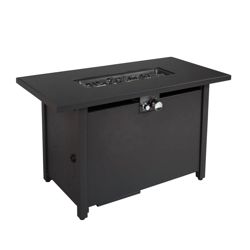 Rectangular Fire Pit With Frame Elegant Design - R&R Furniture Gallery (Fountain Valley, CA)
