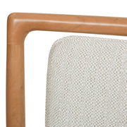Scandi - Upholstered Dining Chair, Stain Resistant High (Set of 2) - Natural Light Brown / White Pepper - R&R Furniture Gallery (Fountain Valley, CA)