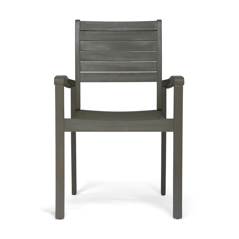 Outdoor Dining Chair, Stacking Design For Patio - R&R Furniture Gallery (Fountain Valley, CA)