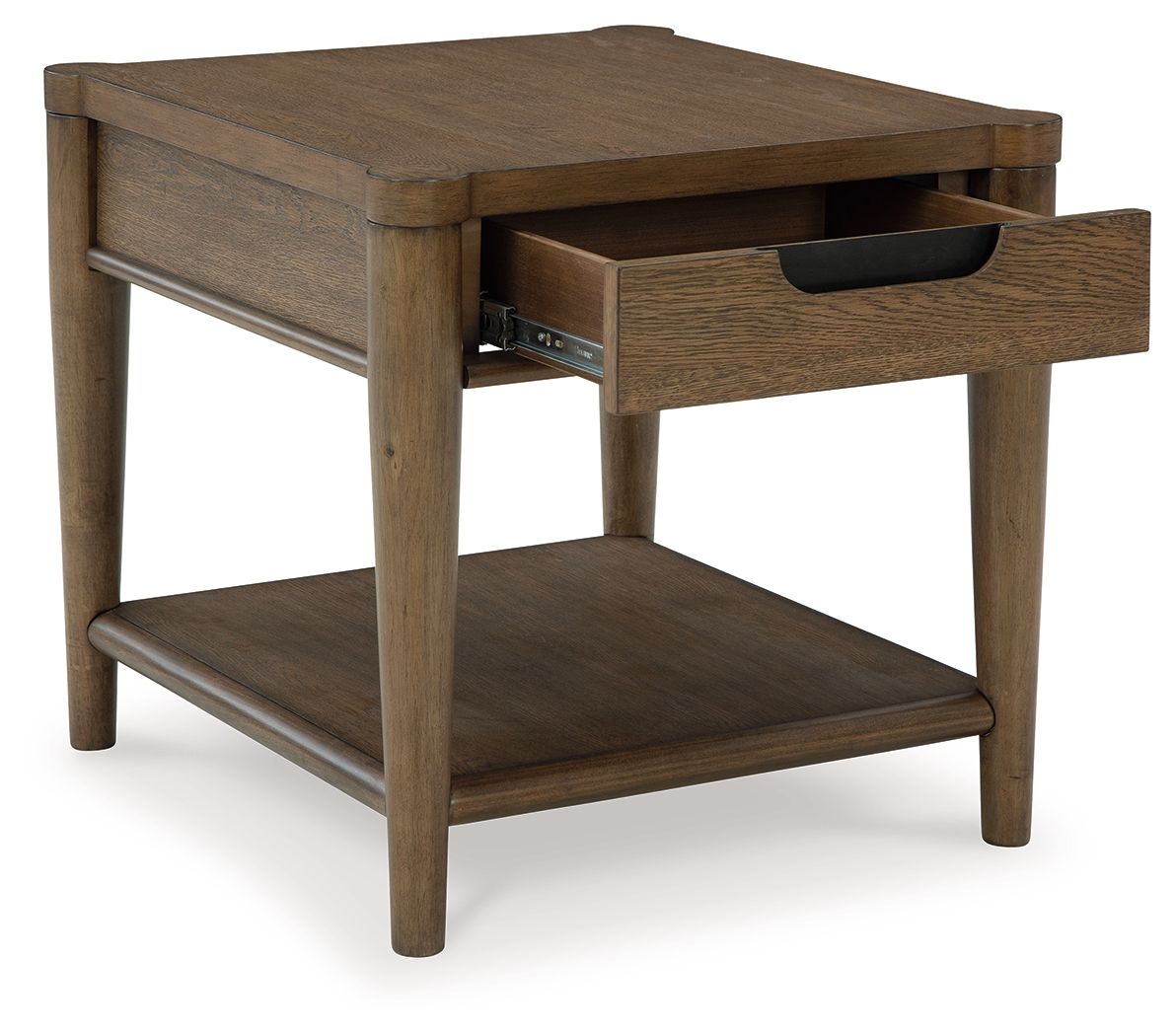 Roanhowe - Rectangular End Table - Brown - R&R Furniture Gallery (Fountain Valley, CA)