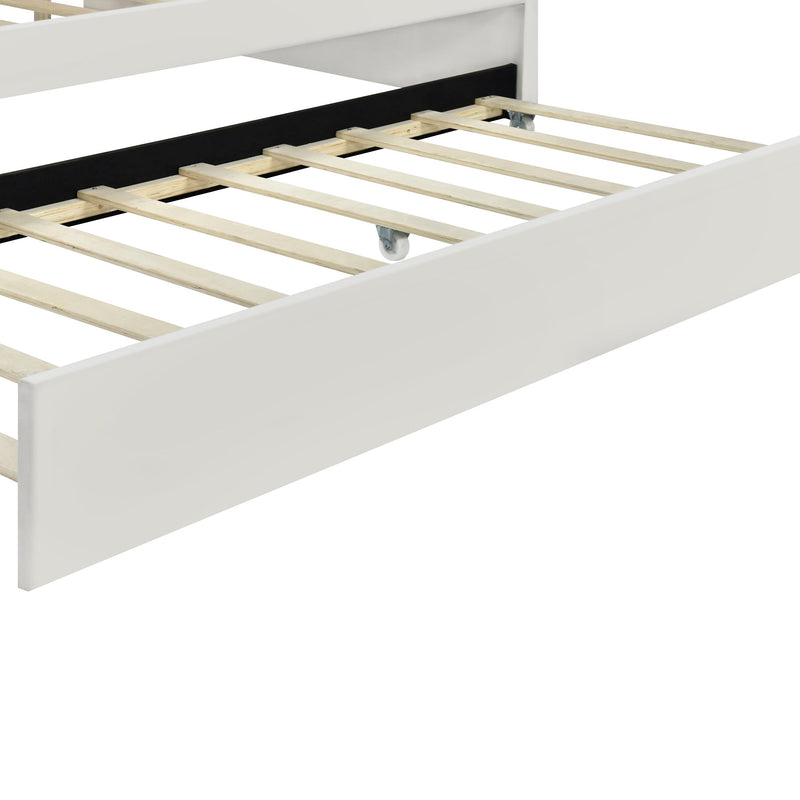 Upholstery Daybed Frame With Shell Shaped Backrest - R&R Furniture Gallery (Fountain Valley, CA)