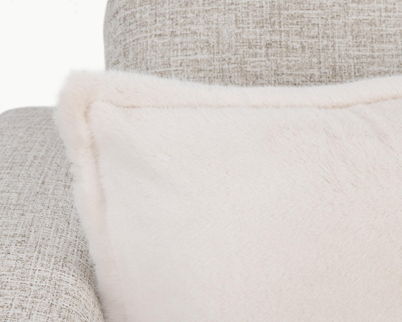 Novel Estate - NV Taiga Faux Fur Pillow - R&R Furniture Gallery (Fountain Valley, CA)