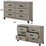 Mari - Dresser - Light Gray Finish - R&R Furniture Gallery (Fountain Valley, CA)