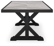 Beachcroft - Rect Dining Table W/Umb Opt - R&R Furniture Gallery (Fountain Valley, CA)