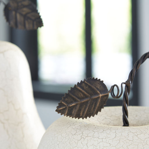 Bidelia - Sculpture Set (Set of 2) - Antique White - R&R Furniture Gallery (Fountain Valley, CA)