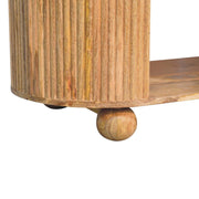 Soba - Ball Open Coffee Table - Oak - R&R Furniture Gallery (Fountain Valley, CA)