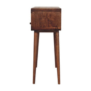 Solid Wood Curved Console Table - R&R Furniture Gallery (Fountain Valley, CA)