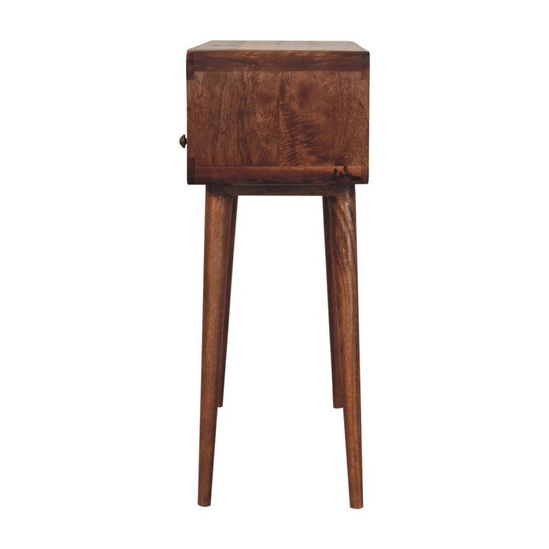 Solid Wood Curved Console Table - R&R Furniture Gallery (Fountain Valley, CA)