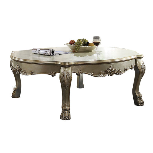Dresden II - Coffee Table - Gold Patina & Bone - R&R Furniture Gallery (Fountain Valley, CA)