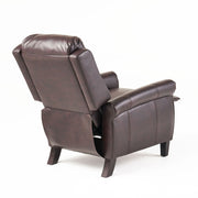 Noble House Memphis burgundy recliner club chair with plush upholstery and classic design, perfect for living room relaxation.