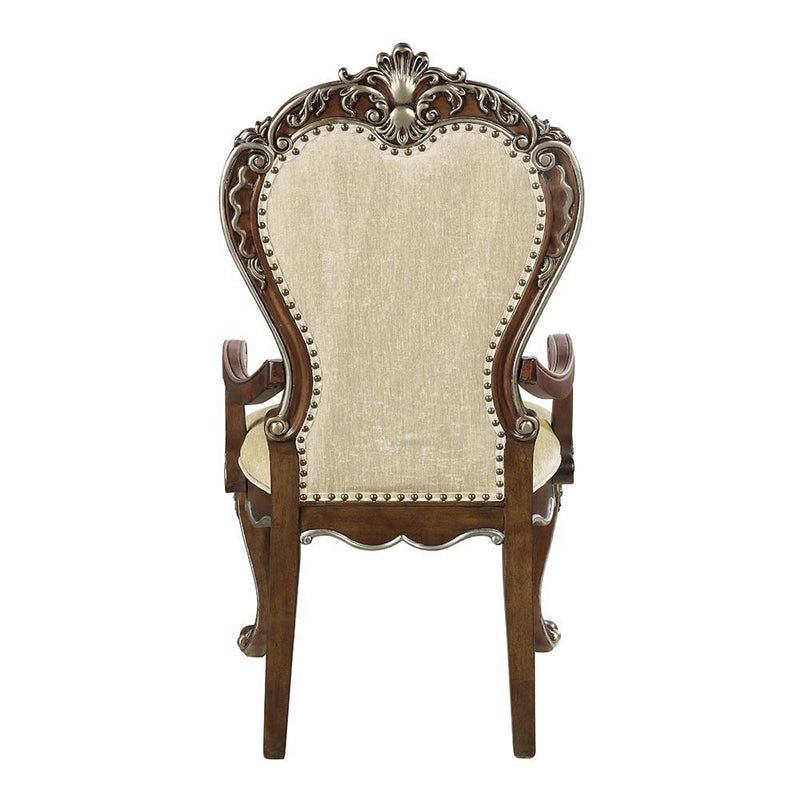 Latisha - Arm Chair (Set of 2) - Antique Oak - R&R Furniture Gallery (Fountain Valley, CA)