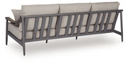 Ocean Beach - Sofa With Cushion - Gray - R&R Furniture Gallery (Fountain Valley, CA)