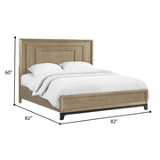 King Panel Bed - Brown - R&R Furniture Gallery (Fountain Valley, CA)