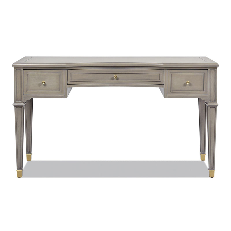 Dauphin - 3 Drawer Executive Desk - R&R Furniture Gallery (Fountain Valley, CA)