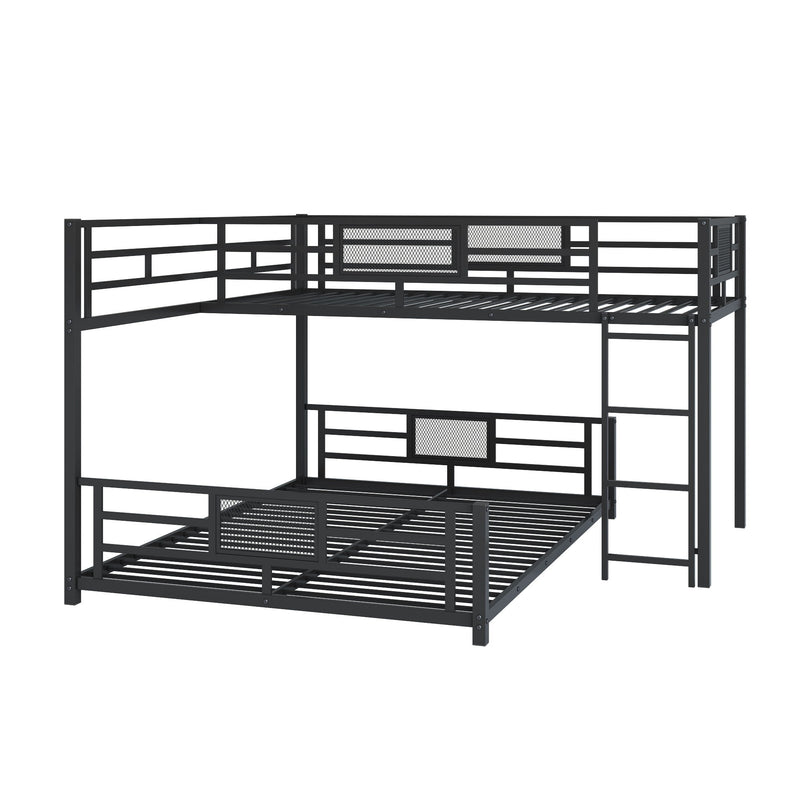L-Shaped Bunk Bed