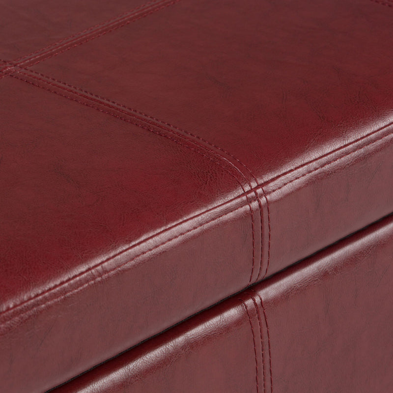Kingsley - Upholstered Large Storage Ottoman - R&R Furniture Gallery (Fountain Valley, CA)