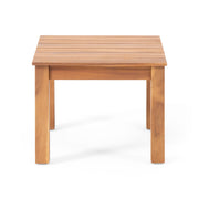 Halcyon - Outdoor Side Table With Slat Design - R&R Furniture Gallery (Fountain Valley, CA)