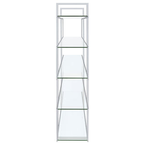 Harison - 5 Shelf Bookshelf - Clear