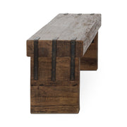 Itsa - Wood Bench - Natural - R&R Furniture Gallery (Fountain Valley, CA)
