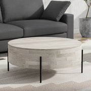 Rayburn - Drum Table - R&R Furniture Gallery (Fountain Valley, CA)