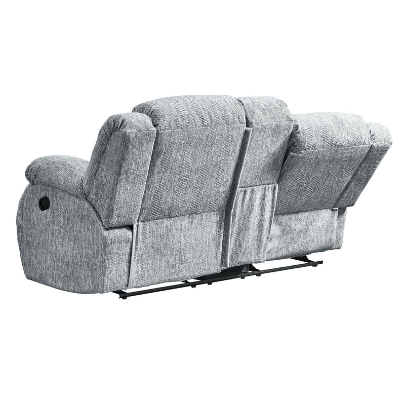 Stonic - Console Reclining Loveseat - R&R Furniture Gallery (Fountain Valley, CA)