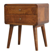 Curved Nightstand - R&R Furniture Gallery (Fountain Valley, CA)