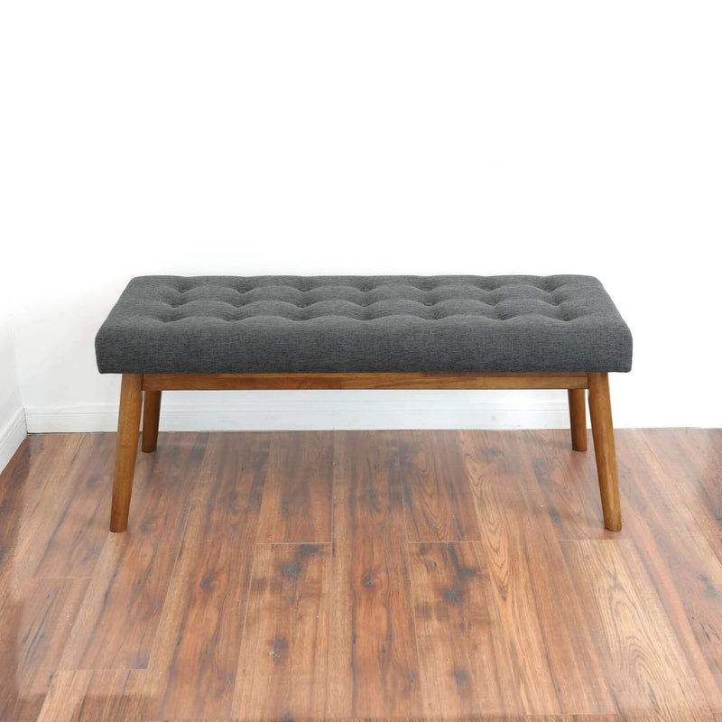 Delilah - Modern Bench - Gray - R&R Furniture Gallery (Fountain Valley, CA)