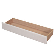 Upholstered Platform Bed With Drawer - R&R Furniture Gallery (Fountain Valley, CA)