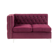Jaszira - Modular - Armless Loveseat w/2 Pillows - R&R Furniture Gallery (Fountain Valley, CA)