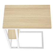 Accent Table, C - Shaped, Marble Look Contemporary & Modern Convenient Design - R&R Furniture Gallery (Fountain Valley, CA)