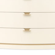 La Terrazza - 5-Drawer Chest - Creamy Pearl - R&R Furniture Gallery (Fountain Valley, CA)