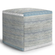 Naya - Upholstered Cube Pouf - R&R Furniture Gallery (Fountain Valley, CA)