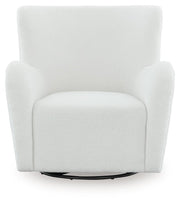 Rowenburg - Swivel Glider Accent Chair - R&R Furniture Gallery (Fountain Valley, CA)