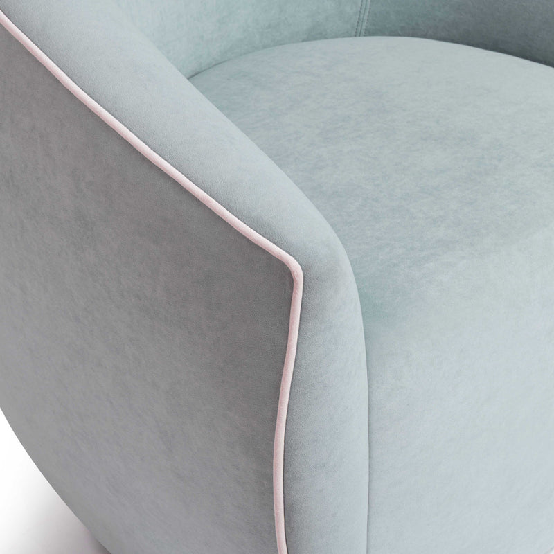 Jordan - Velvet Swivel Chair