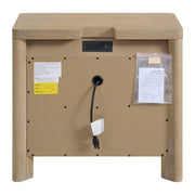 3 Drawer Nightstand - Tan - R&R Furniture Gallery (Fountain Valley, CA)