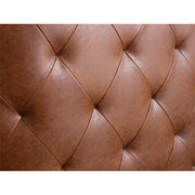 Swivel Chair With Tufted Barrel Design And Nailhead Accents - R&R Furniture Gallery (Fountain Valley, CA)