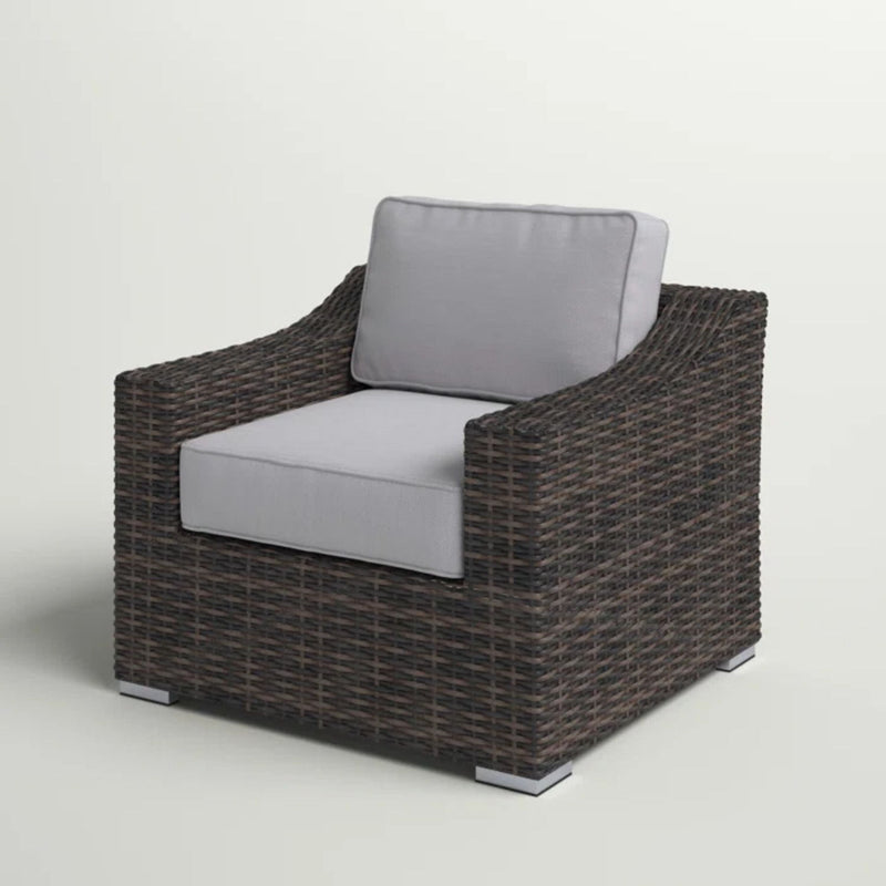 Patio Chair With Cushions Modern Design - R&R Furniture Gallery (Fountain Valley, CA)