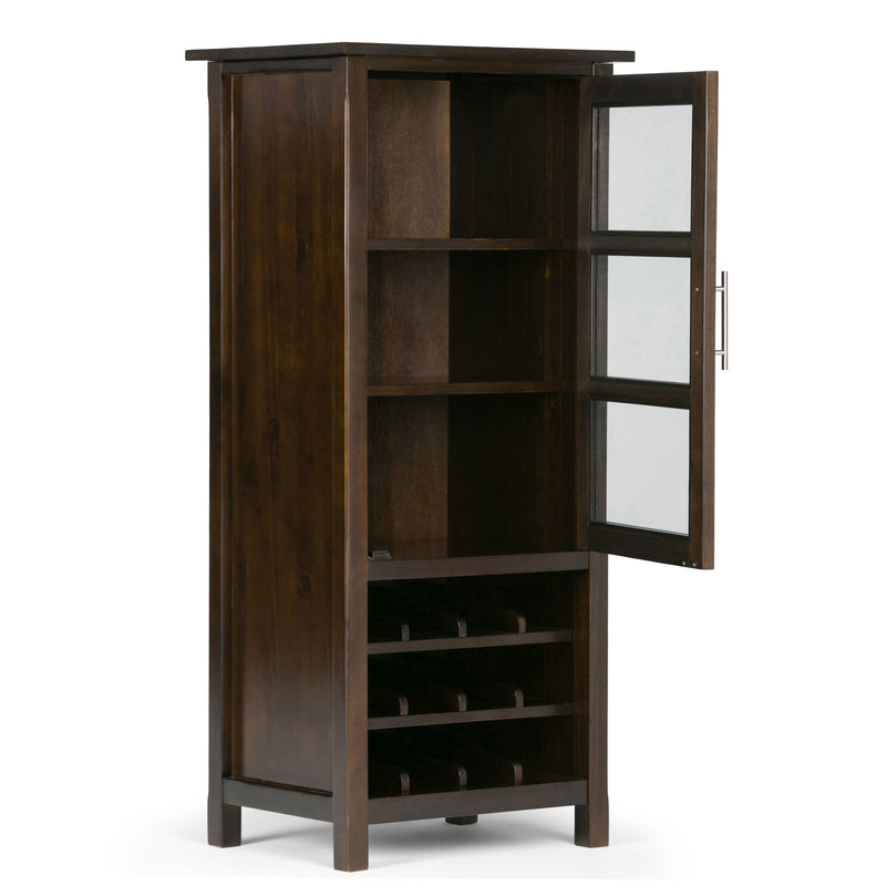 Avalon - High Storage, Wine Rack Cabinet - R&R Furniture Gallery (Fountain Valley, CA)