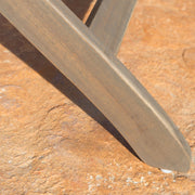 Blissique - Outdoor Foldable Wood Dining Table With Slat Design - R&R Furniture Gallery (Fountain Valley, CA)