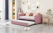 Upholstered Daybed With Ergonomic Design Backrest - R&R Furniture Gallery (Fountain Valley, CA)