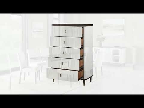Carena - Mirror - White - R&R Furniture Gallery (Fountain Valley, CA)