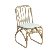 Outdoor Wicker Dining Chairs With Washable Cushion (Set of 2) - R&R Furniture Gallery (Fountain Valley, CA)