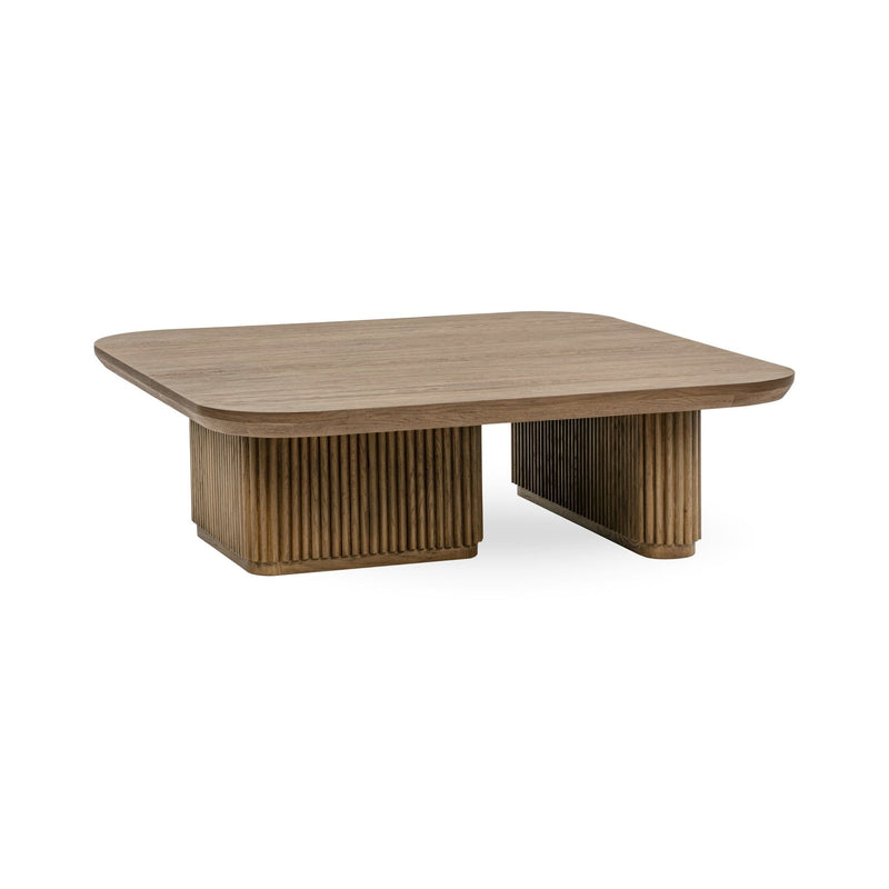 Vander - Solid Wood Square Coffee Table - R&R Furniture Gallery (Fountain Valley, CA)