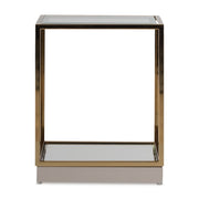 Savannah Breeze - End Table - Bright Gold - R&R Furniture Gallery (Fountain Valley, CA)