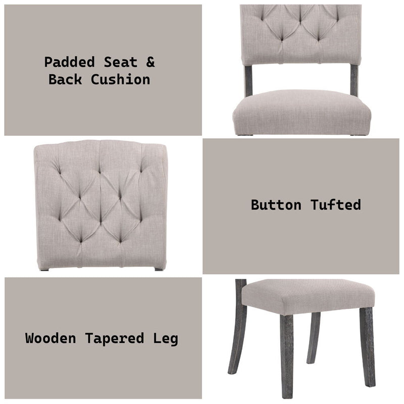 Bernard - Side Chair - R&R Furniture Gallery (Fountain Valley, CA)