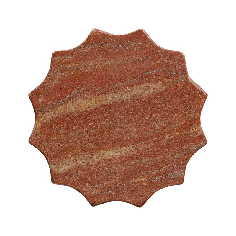 Turin - Faux Marble Indoor / Outdoor Concrete Stool - R&R Furniture Gallery (Fountain Valley, CA)